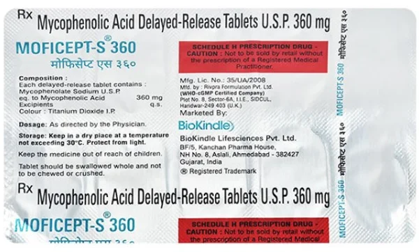 Moficept-S 360 Tablet 10's, Pack of 10 TABLETS
