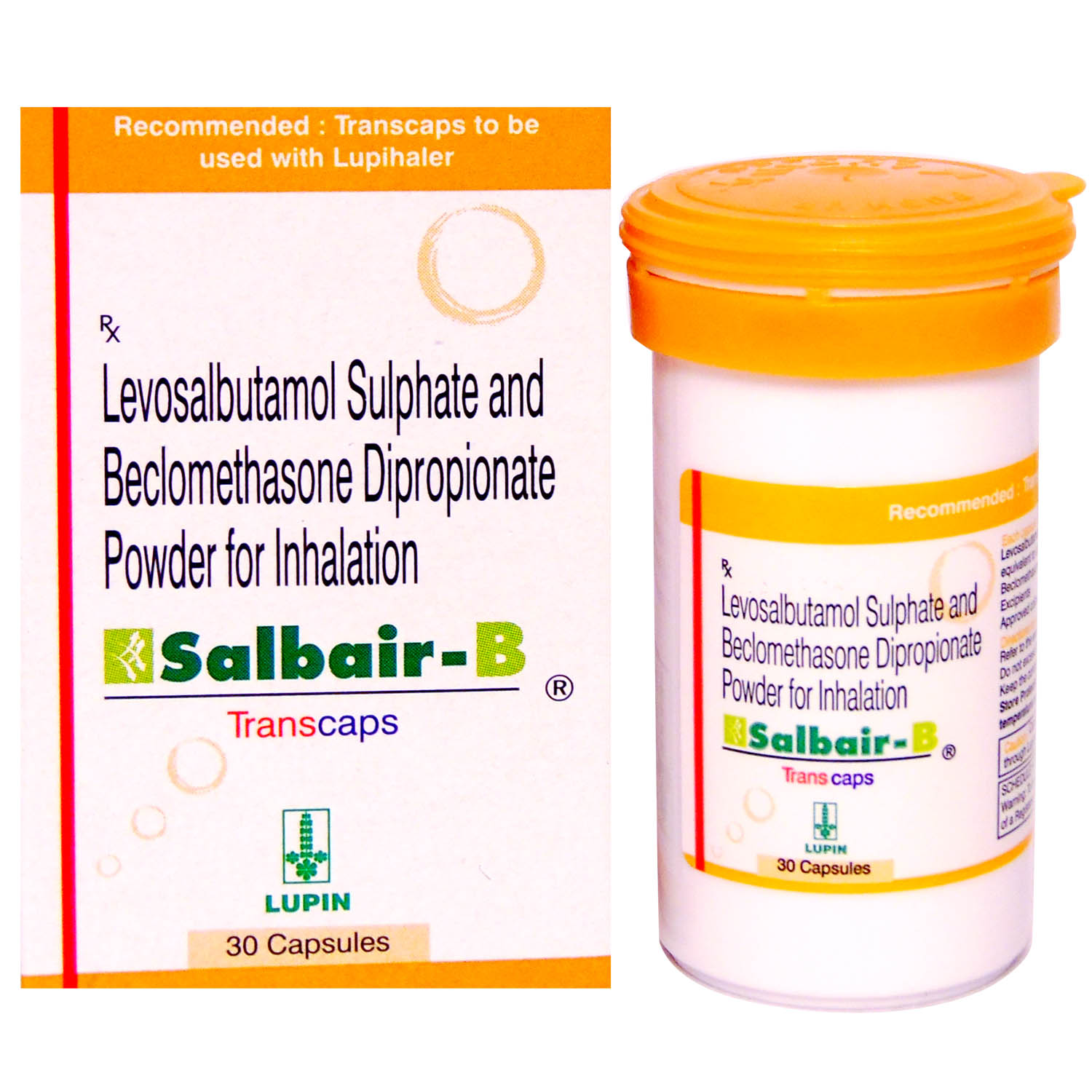 Buy Salbair B Transcaps 30's Online