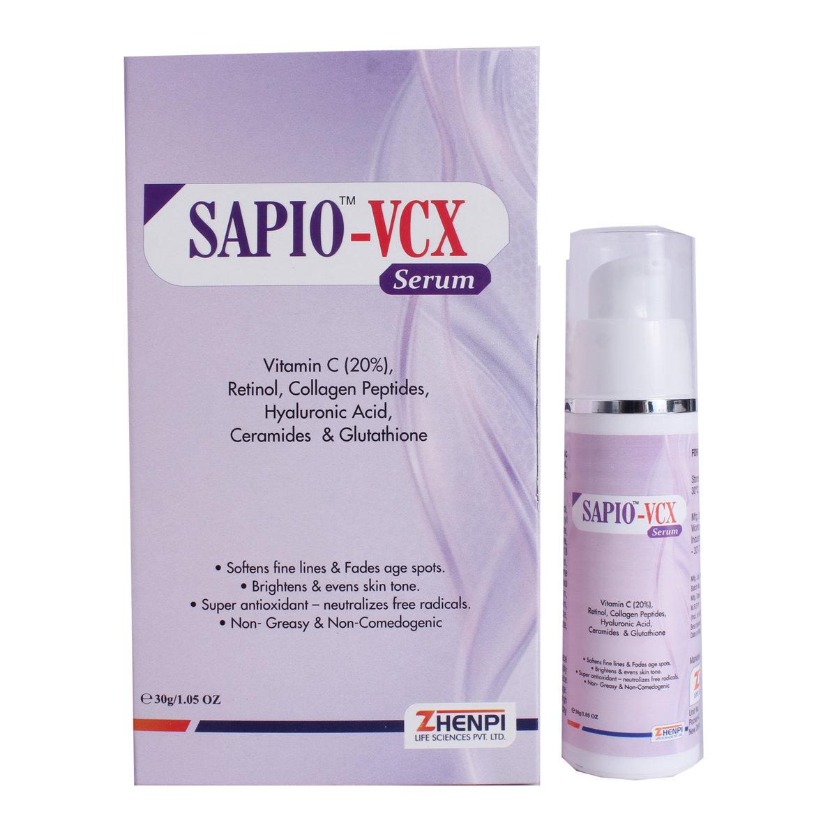 Sapio-VCX Serum 30 gm, Pack of 1 Sapio-VCX Serum 30 gm, Pack of 1