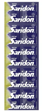 Saridon Tablet 10's, Pack of 10 TABLETS