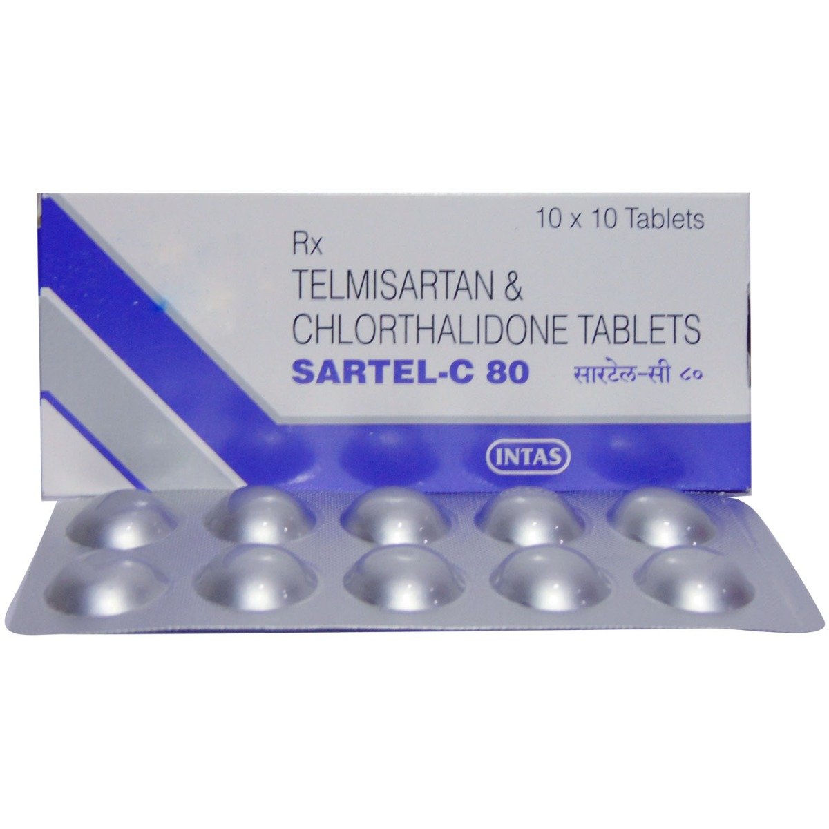 Sartel C 80 Tablet 10's, Pack of 10 Sartel C 80 Tablet 10's, Pack of 10