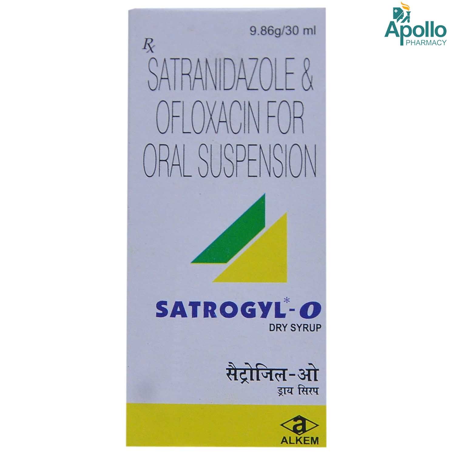 Buy Satrogyl-O Dry Syrup 30 ml Online