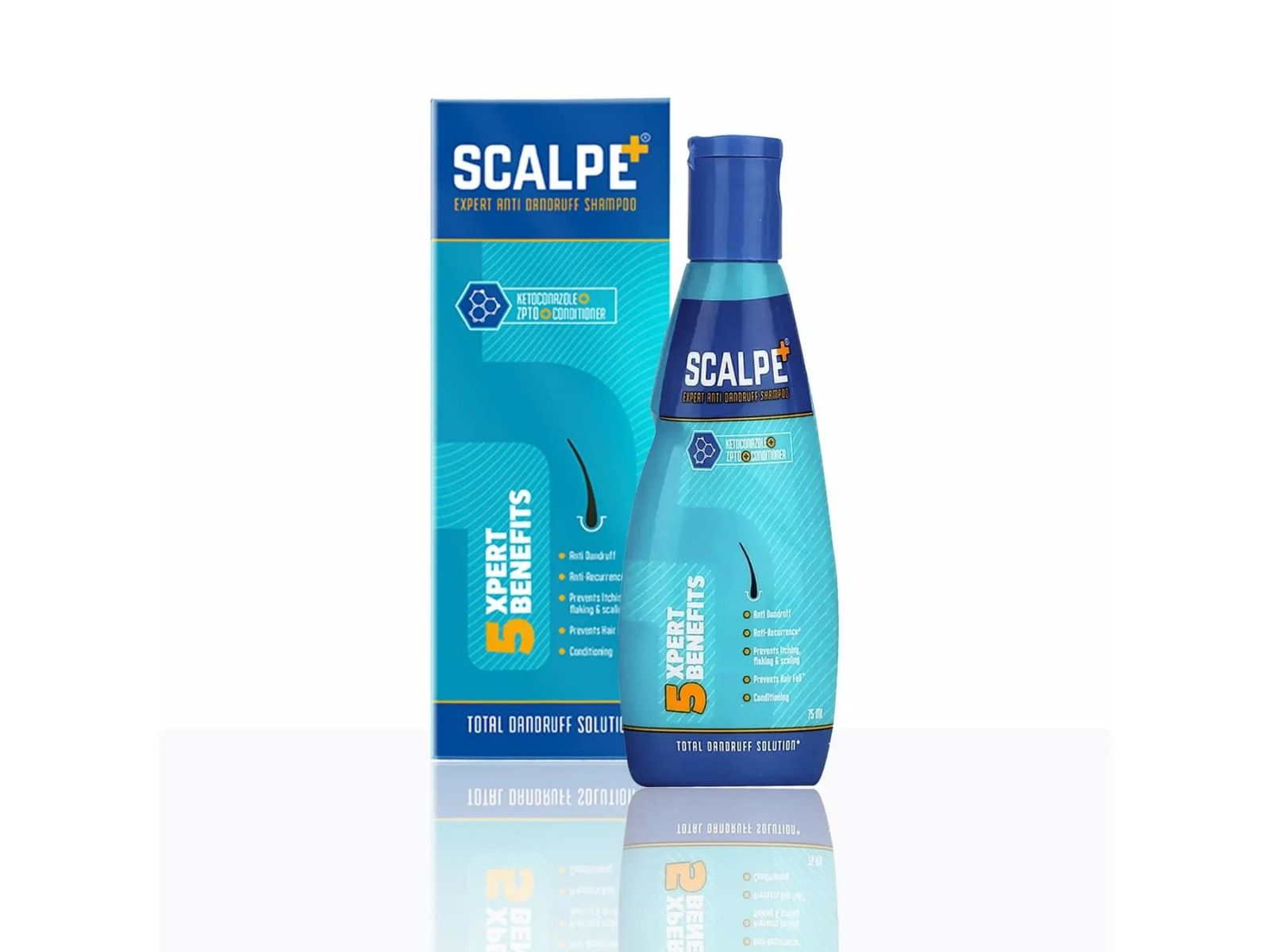 Buy Scalpe Plus Expert Anti Dandruff Shampoo, 75 ml Online