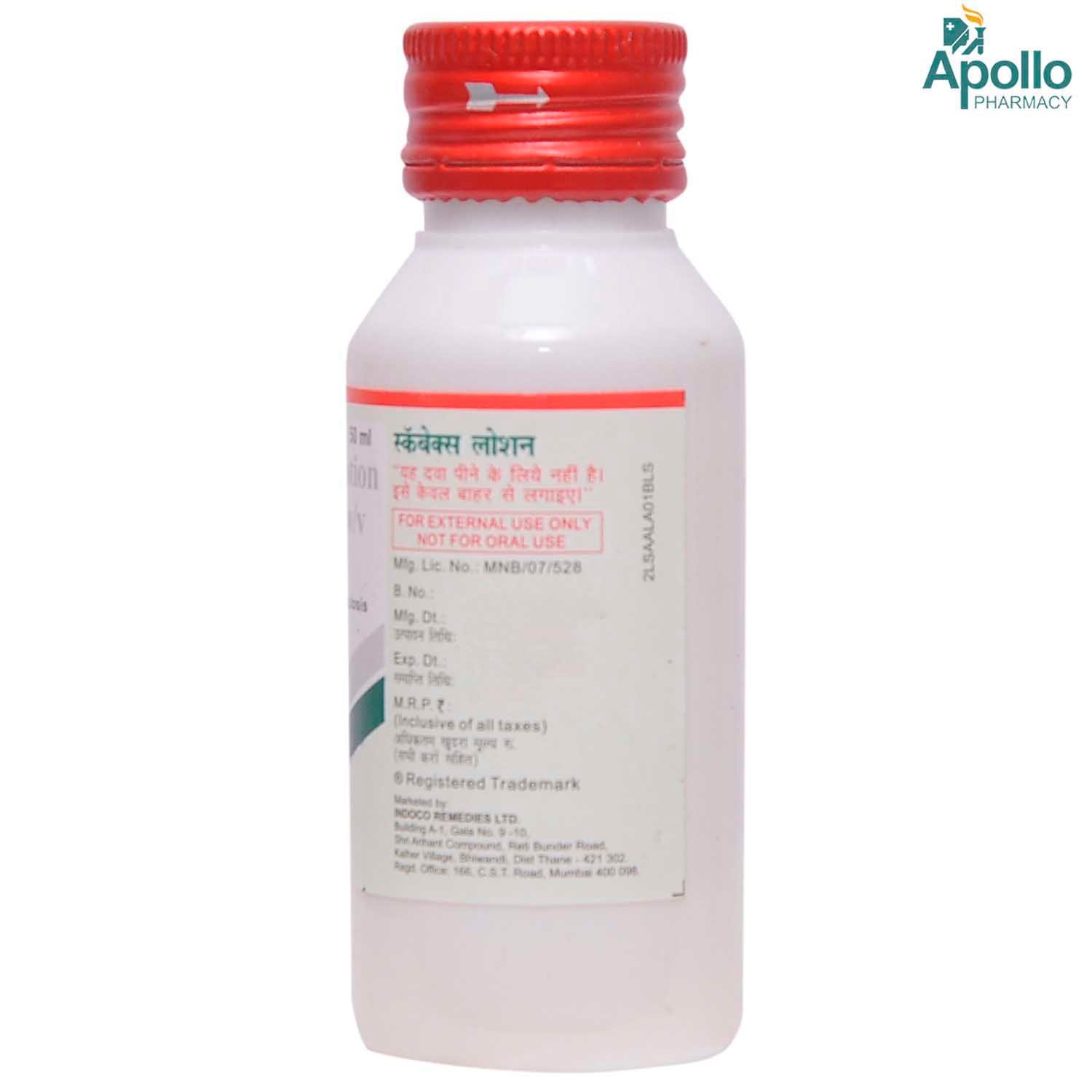 Scabex Lotion 50 ml, Pack of 1 LOTION Scabex Lotion 50 ml, Pack of 1 LOTION