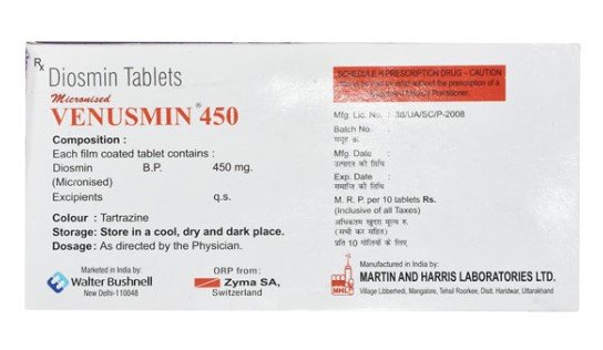Venusmin 450 Tablet 10's, Pack of 10 TABLETS Venusmin 450 Tablet 10's, Pack of 10 TABLETS