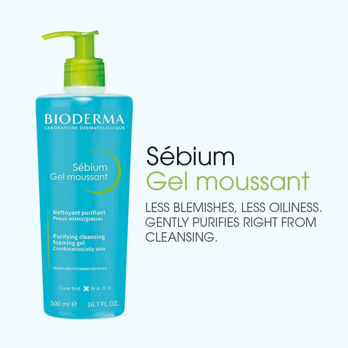 Bioderma Sebium Gel Moussant Cleanser, 200 ml, Pack of 1 Bioderma Sebium Gel Moussant Cleanser, 200 ml, Pack of 1