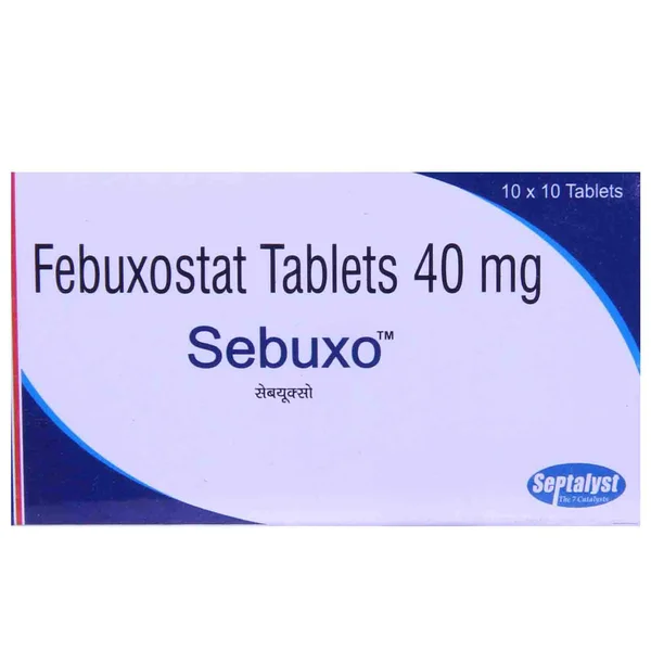 Sebuxo 40 Tablet 10's, Pack of 10 TabletS