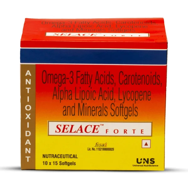 Selace Forte Capsule 15's, Pack of 15