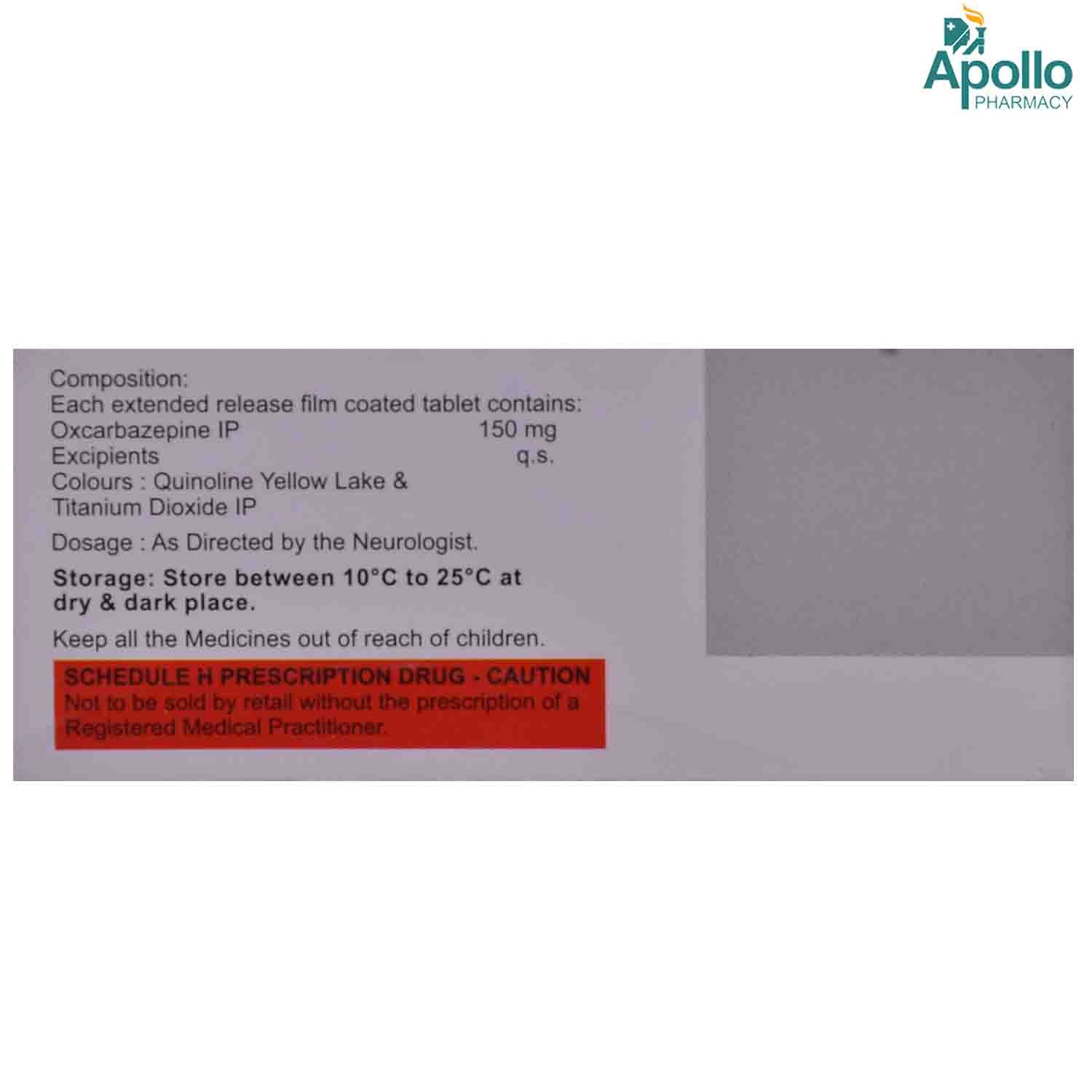 Selzic OD 150 Tablet 10's, Pack of 10 TABLETS Selzic OD 150 Tablet 10's, Pack of 10 TABLETS