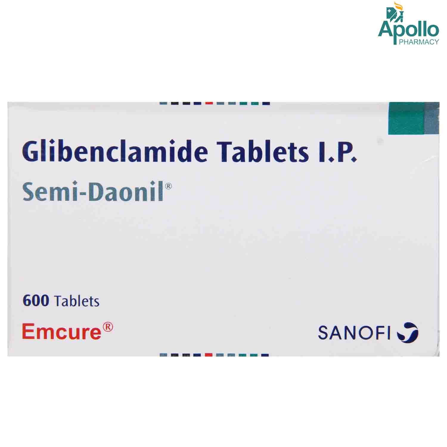 Buy SEMI DAONIL 2.5MG TABLET Online