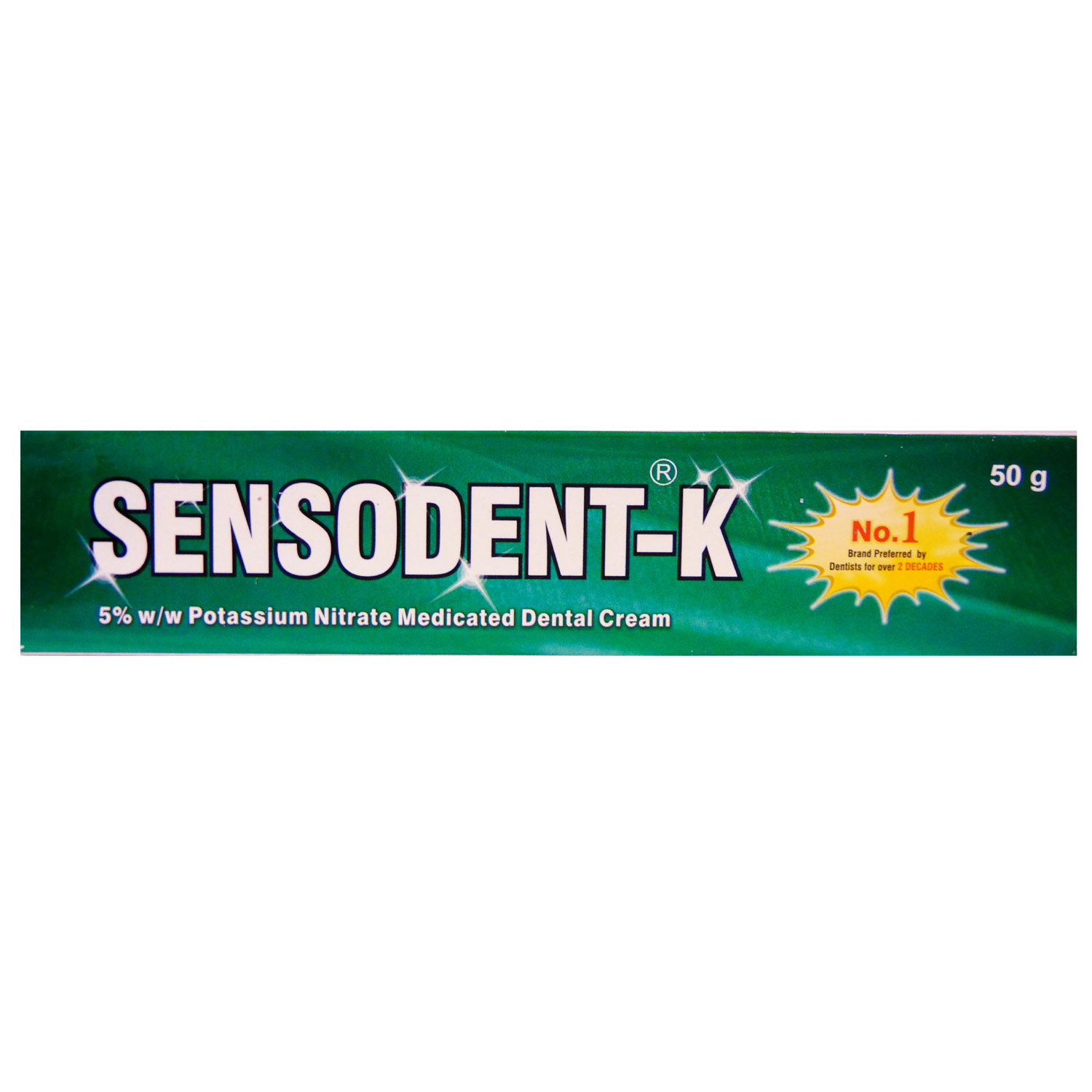Sensodent-K 5% Medicated Dental Cream 50 gm, Pack of 1 TOOTHPASTE Sensodent-K 5% Medicated Dental Cream 50 gm, Pack of 1 TOOTHPASTE