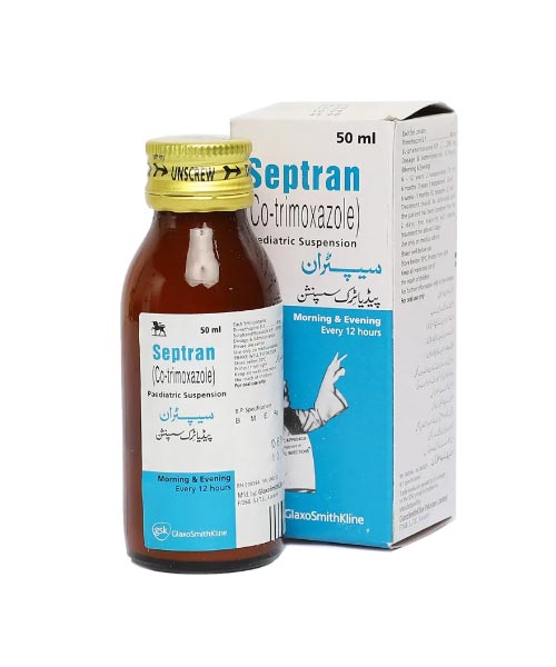 Septran Oral Suspension 50 ml, Pack of 1 Septran Oral Suspension 50 ml, Pack of 1