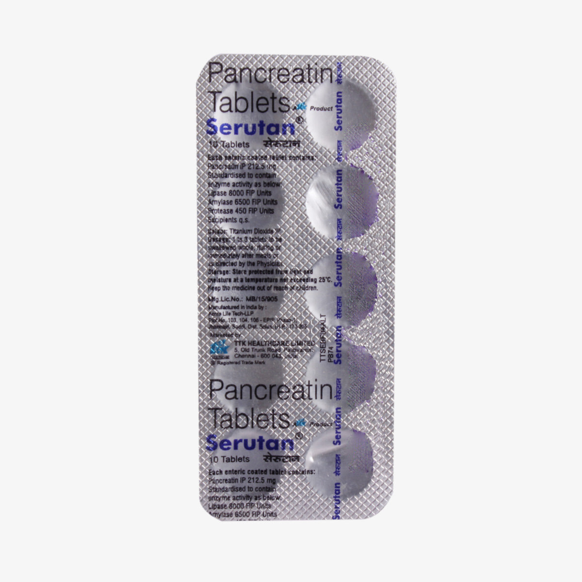 Serutan Tablet 10's, Pack of 10 TABLETS Serutan Tablet 10's, Pack of 10 TABLETS