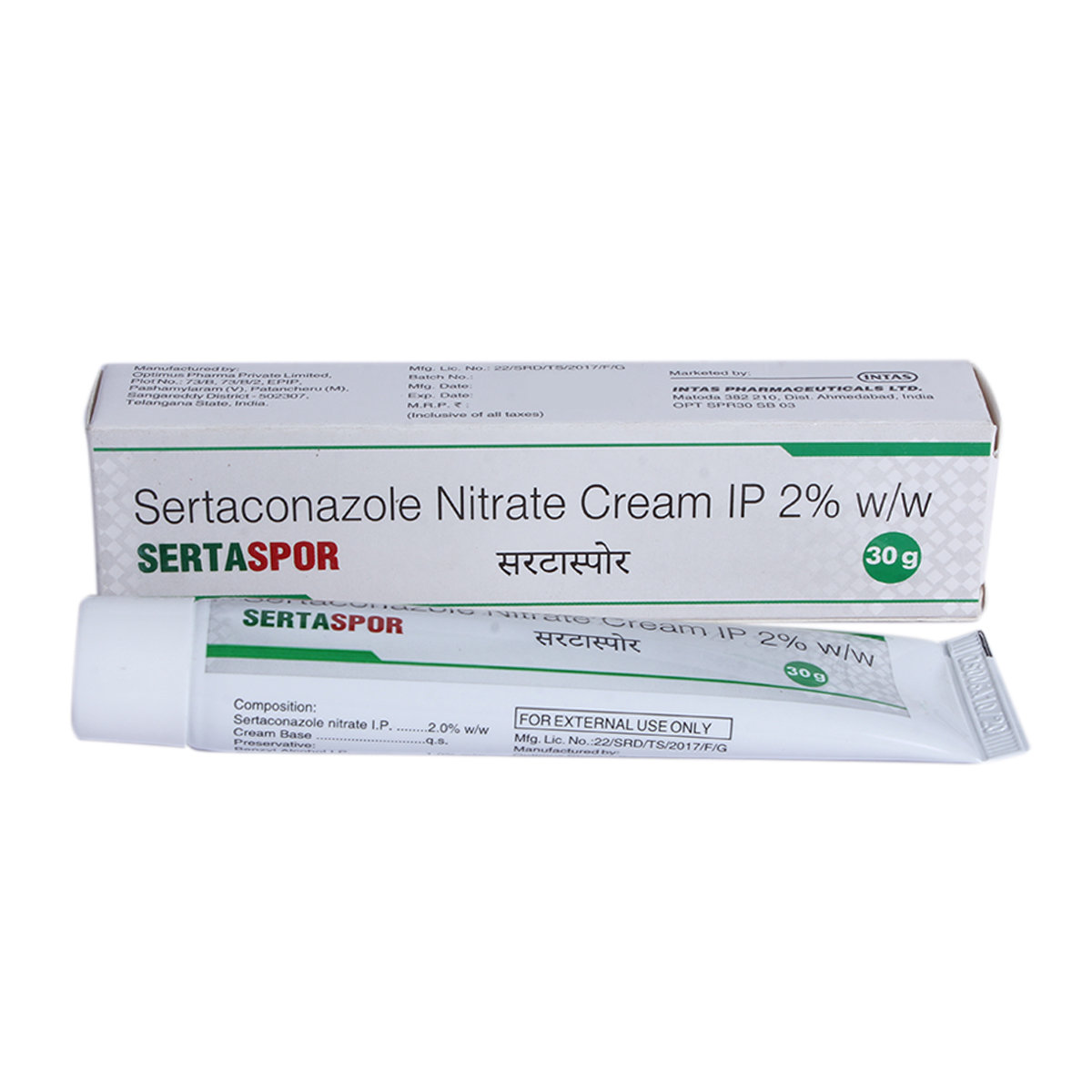 Sertaspor Cream 30gm, Pack of 1 Ointment Sertaspor Cream 30gm, Pack of 1 Ointment
