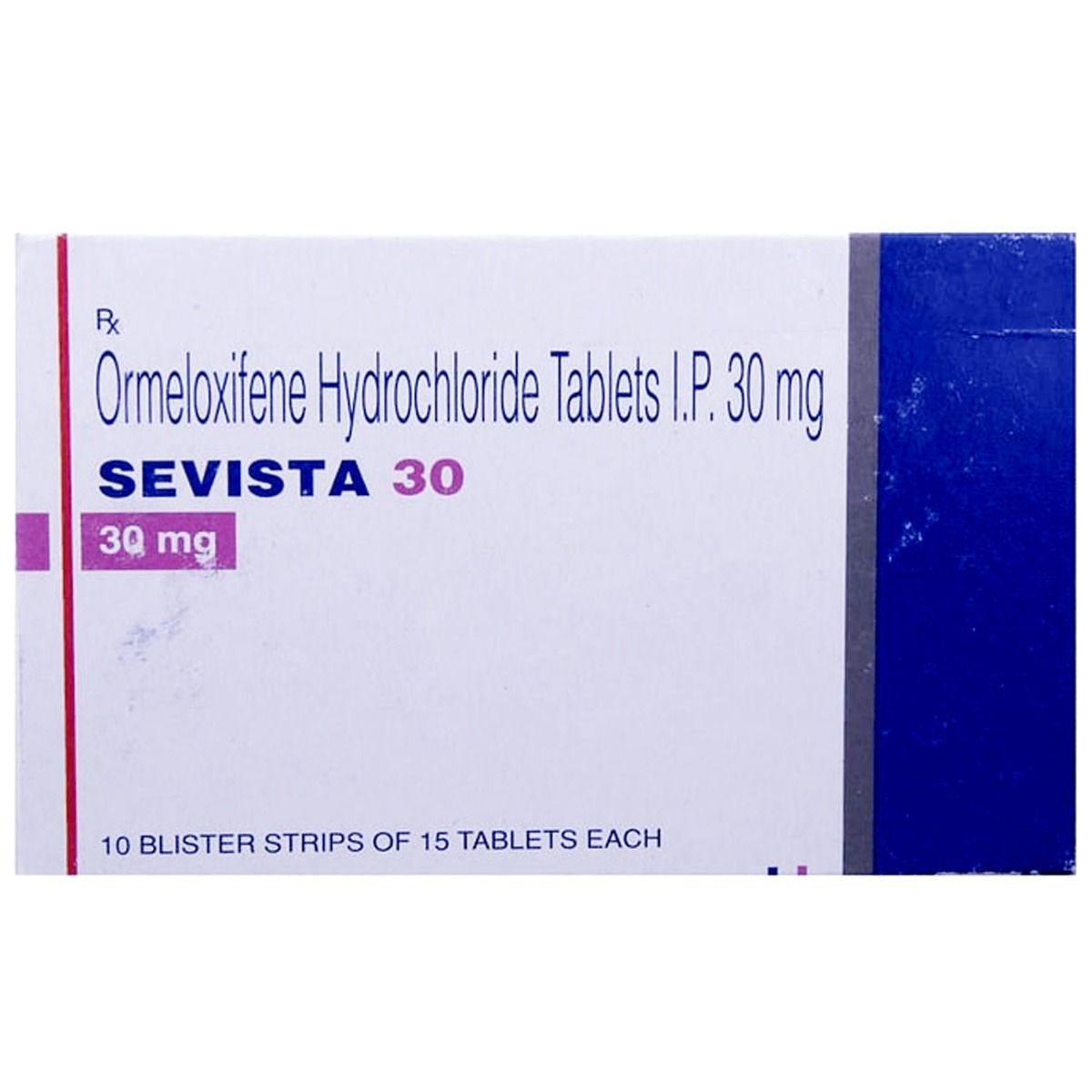 Buy Sevista 30 Tablet 15's Online