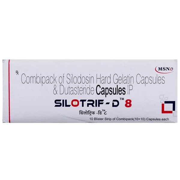 Silotrif-D 8 Capsule Combipack 1's, Pack of 1