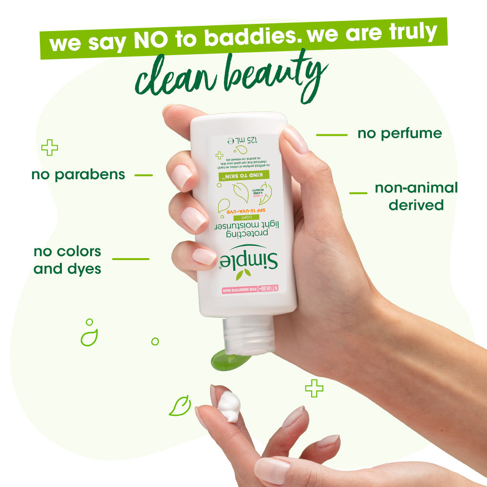 Simple Kind To Skin Protecting Light Moisturiser, 125 ml, Pack of 1 Simple Kind To Skin Protecting Light Moisturiser, 125 ml, Pack of 1