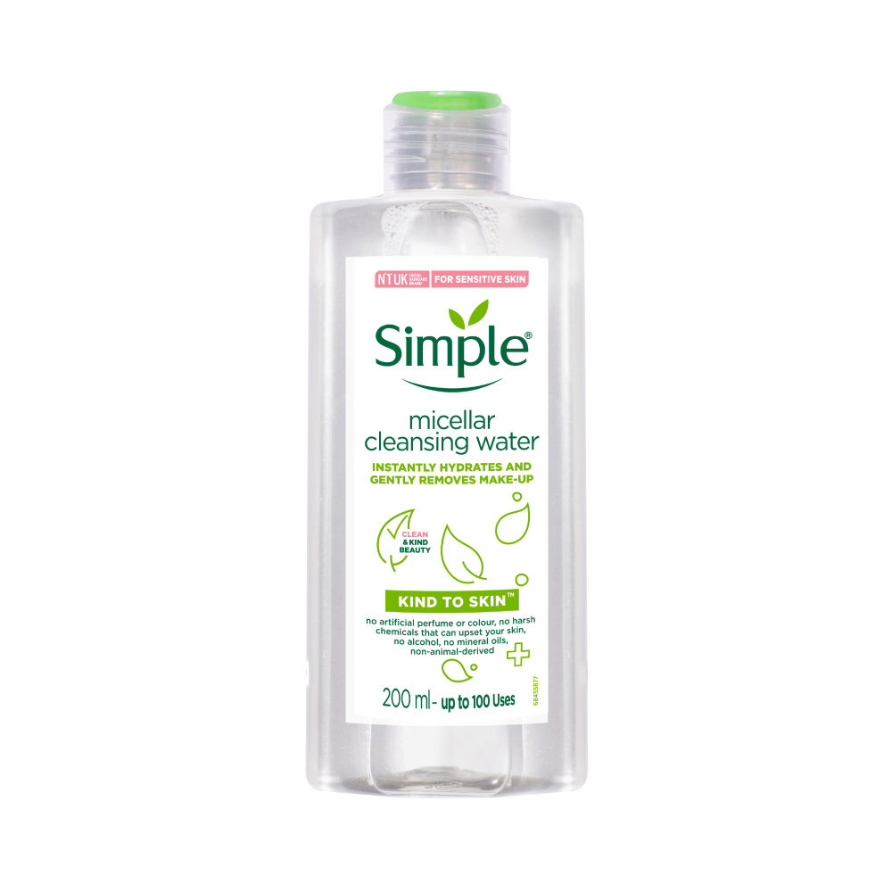 Simple Kind To Skin Micellar Cleansing Water, 200 ml, Pack of 1 Simple Kind To Skin Micellar Cleansing Water, 200 ml, Pack of 1