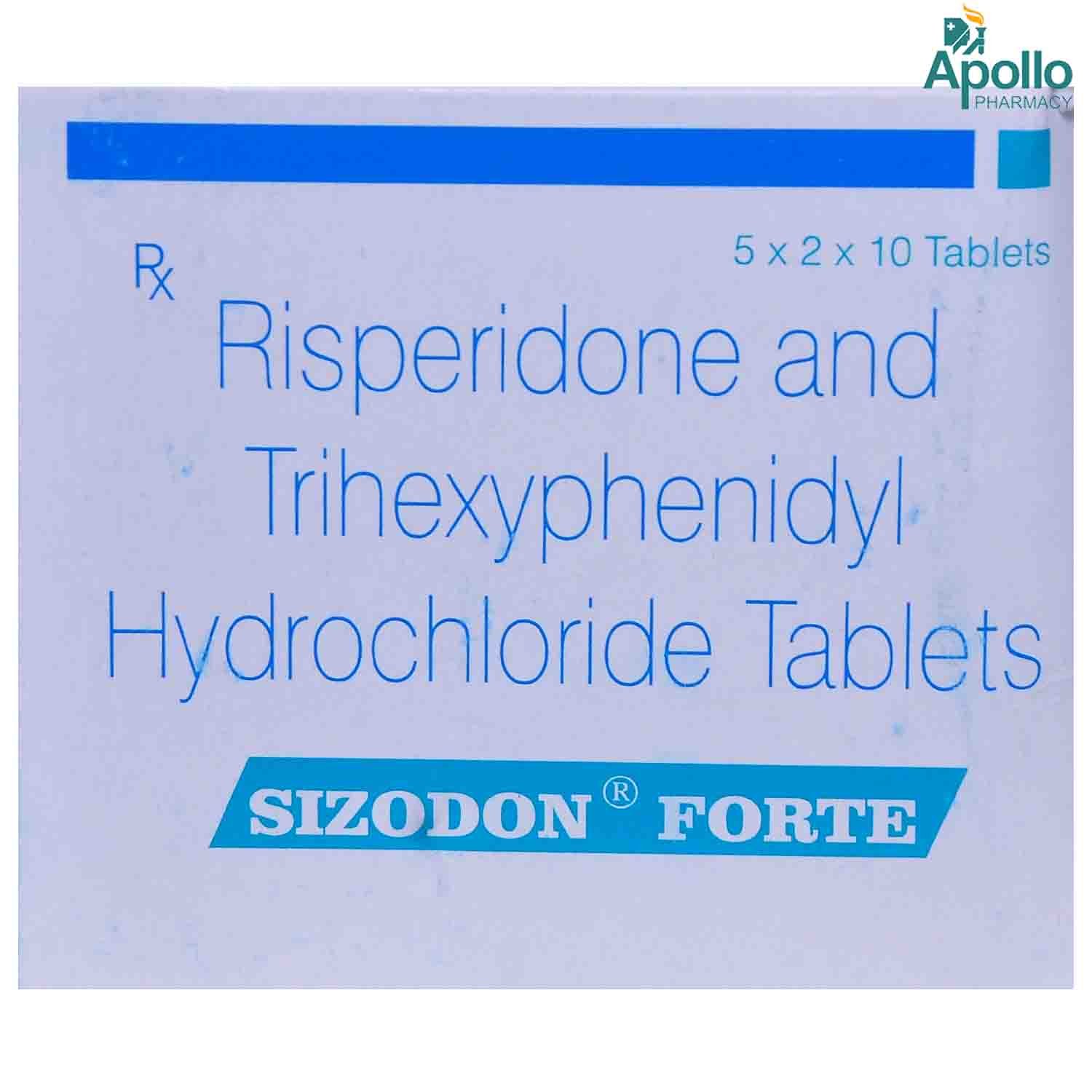 Sizodon Forte Tablet 10's, Pack of 10 TABLETS Sizodon Forte Tablet 10's, Pack of 10 TABLETS