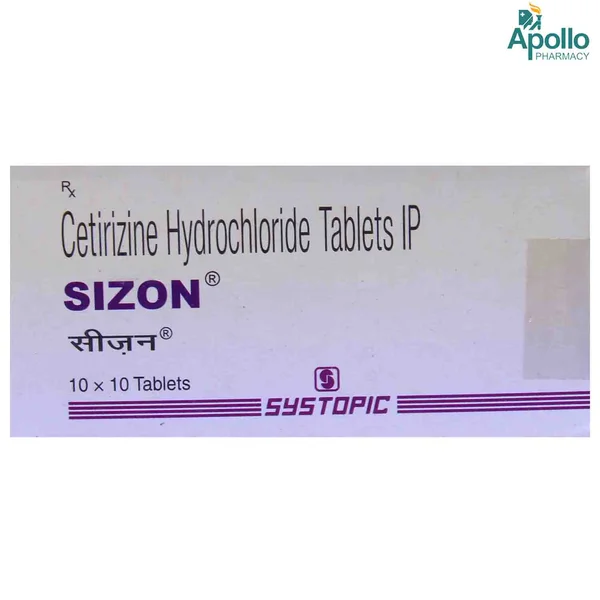 Sizon 10 Tablet 10's, Pack of 10 TABLETS