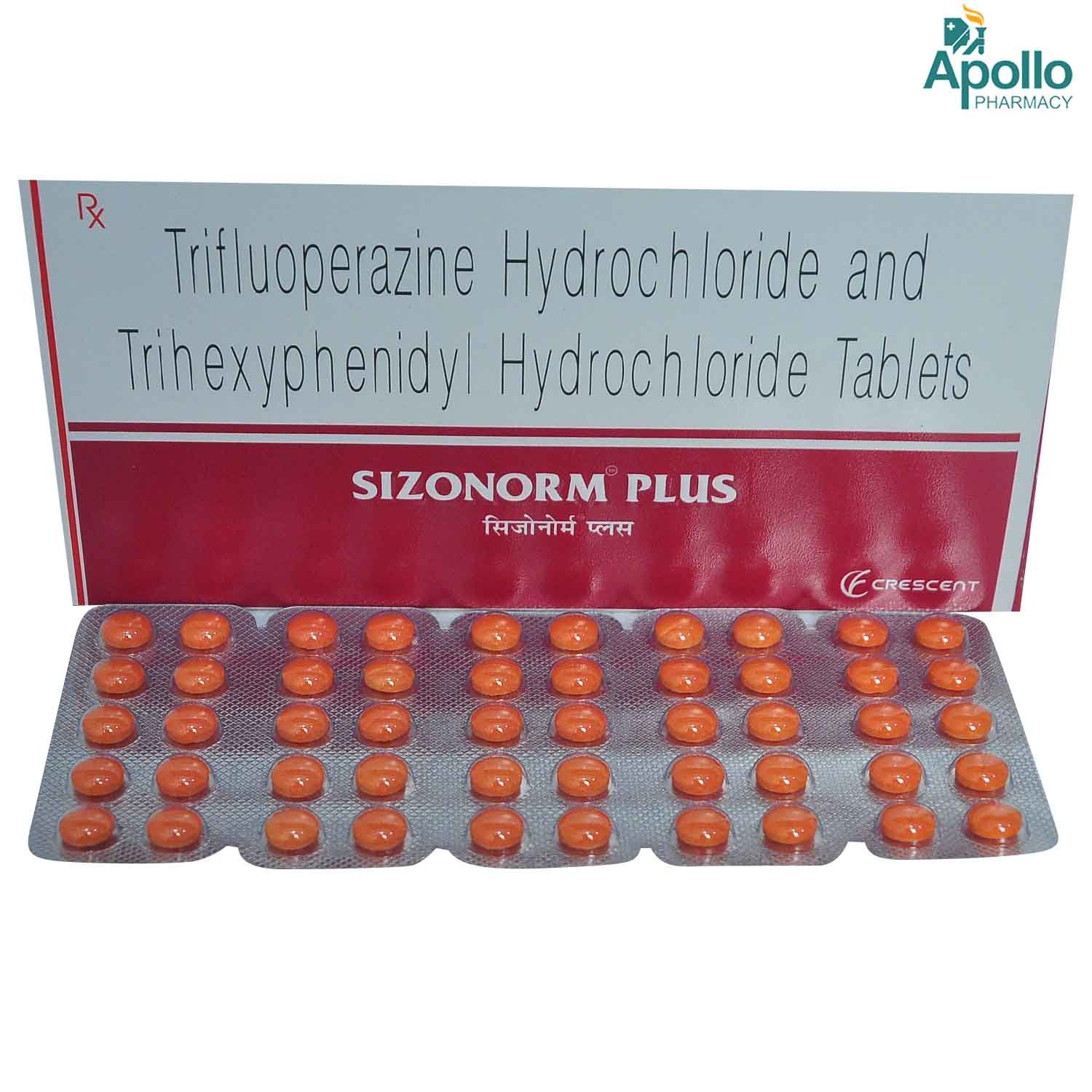 Sizonorm Plus Tablet 10's, Pack of 10 Sizonorm Plus Tablet 10's, Pack of 10