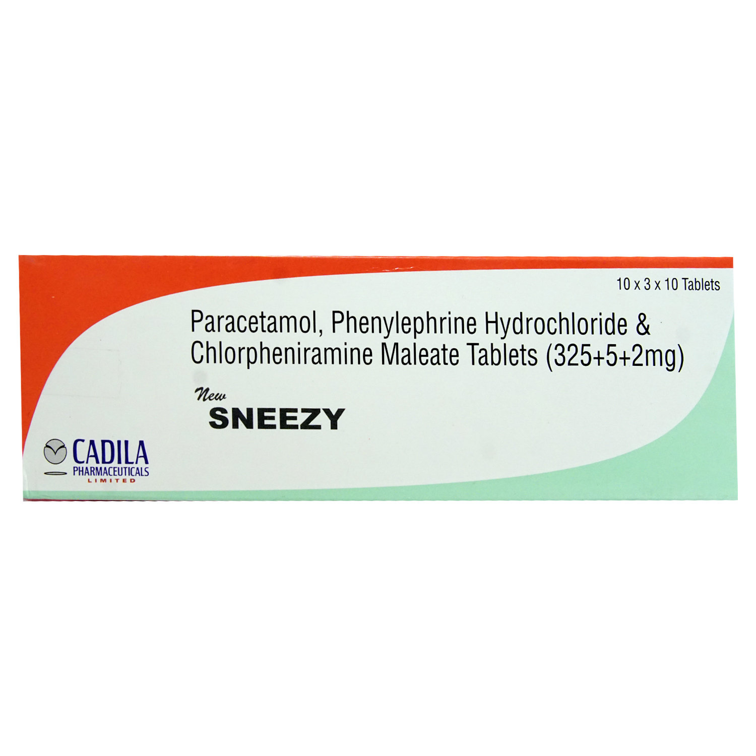 Sneezy Tablet 10's, Pack of 10 Sneezy Tablet 10's, Pack of 10