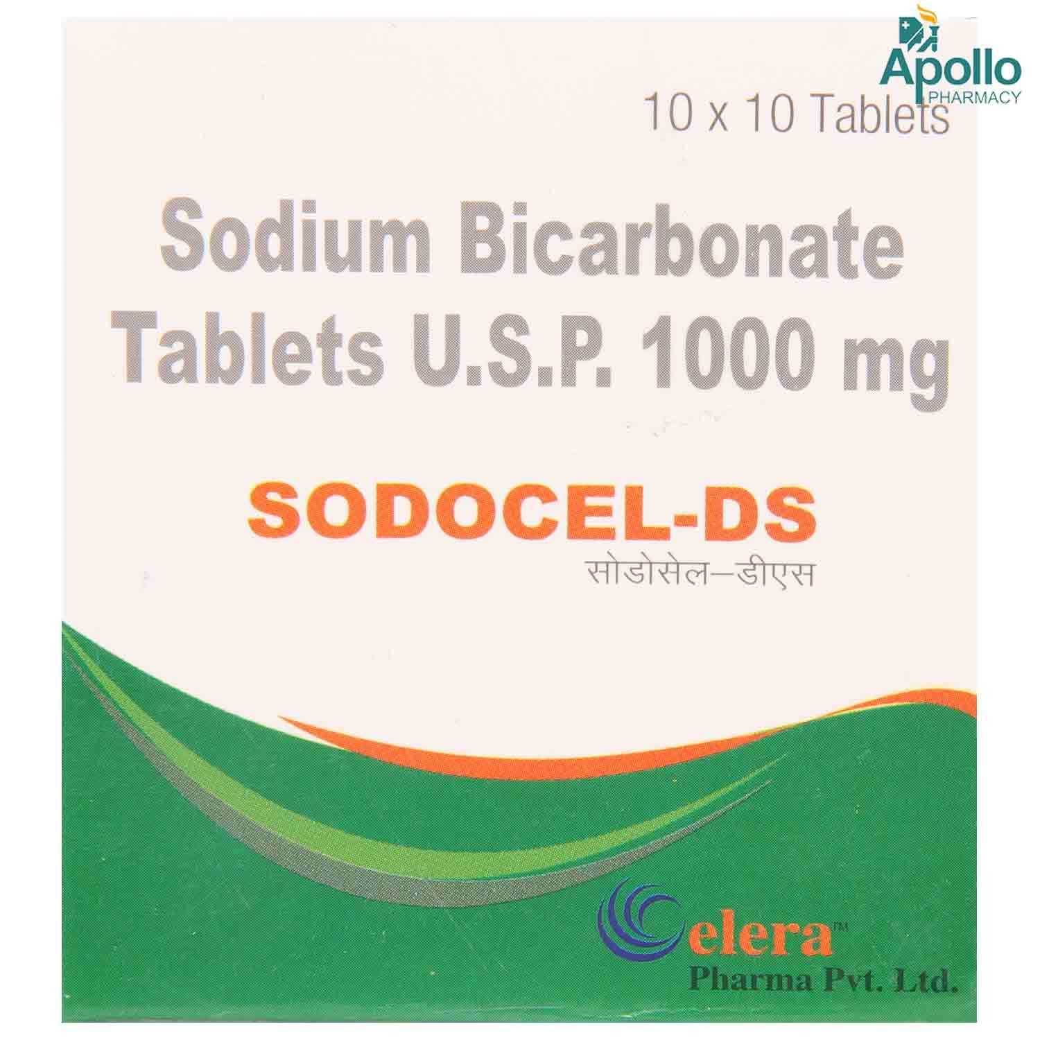 Sodocel DS Tablet 10's, Pack of 10 TABLETS Sodocel DS Tablet 10's, Pack of 10 TABLETS