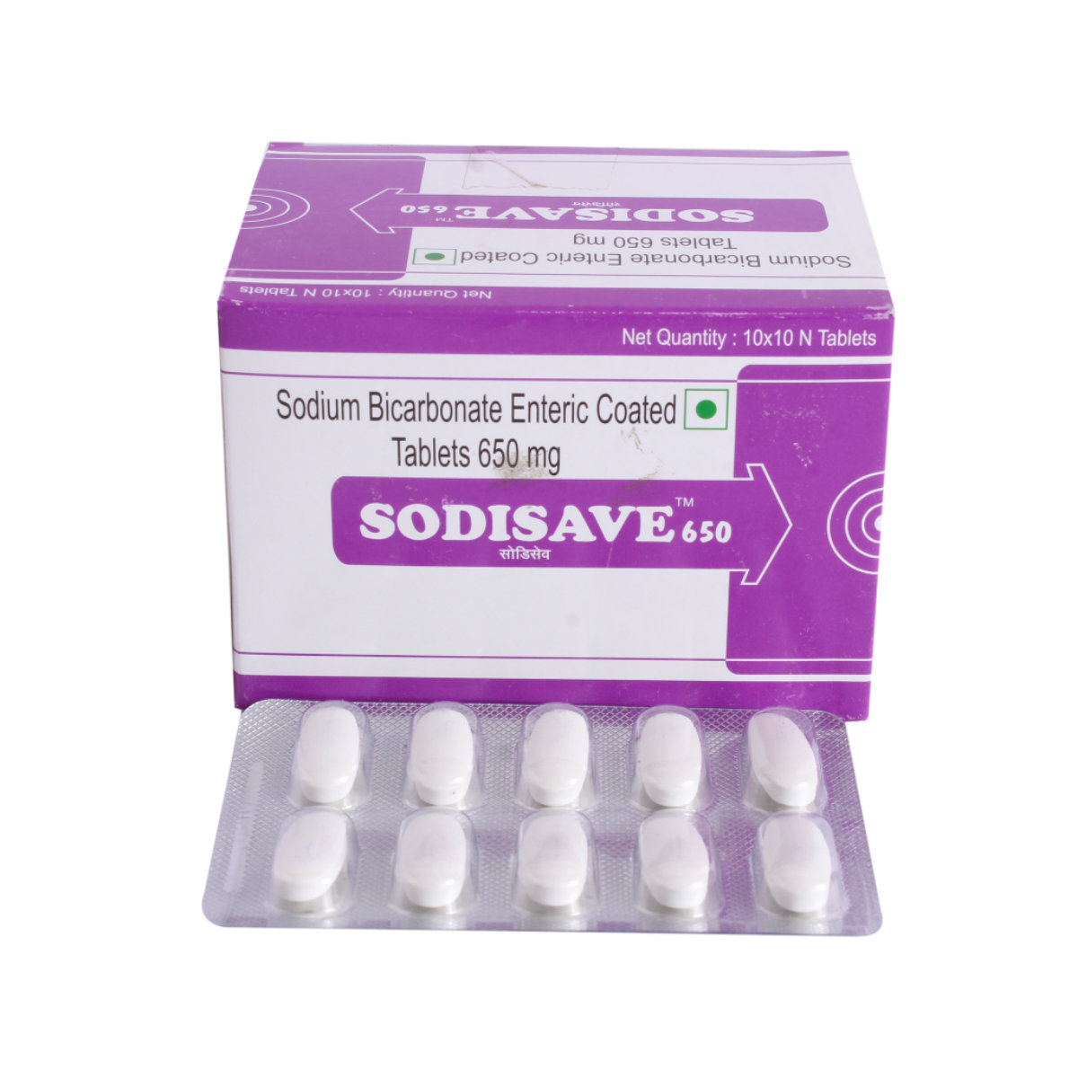 Sodisave 650 Tablet 10's, Pack of 10 TABLETS Sodisave 650 Tablet 10's, Pack of 10 TABLETS