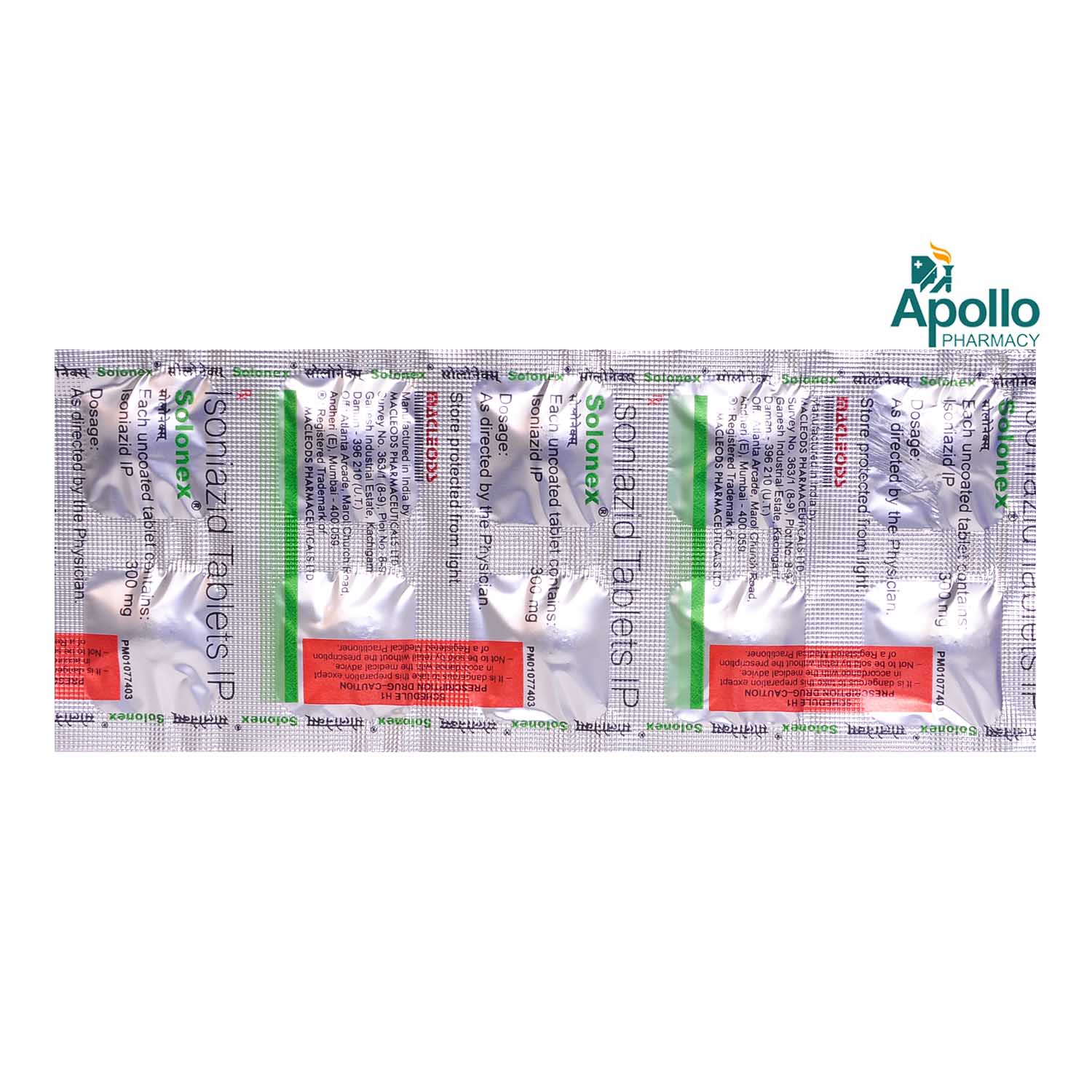 Solonex Tablet 10's, Pack of 10 TABLETS Solonex Tablet 10's, Pack of 10 TABLETS