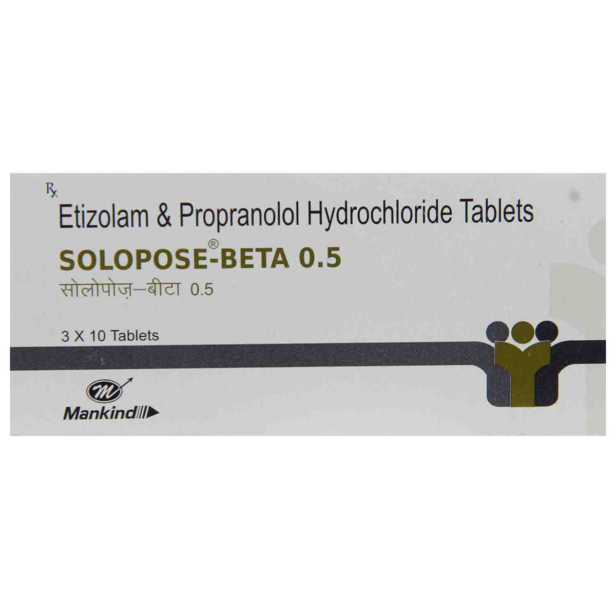 Buy SOLOPOSE BETA 0.5MG TABLET Online