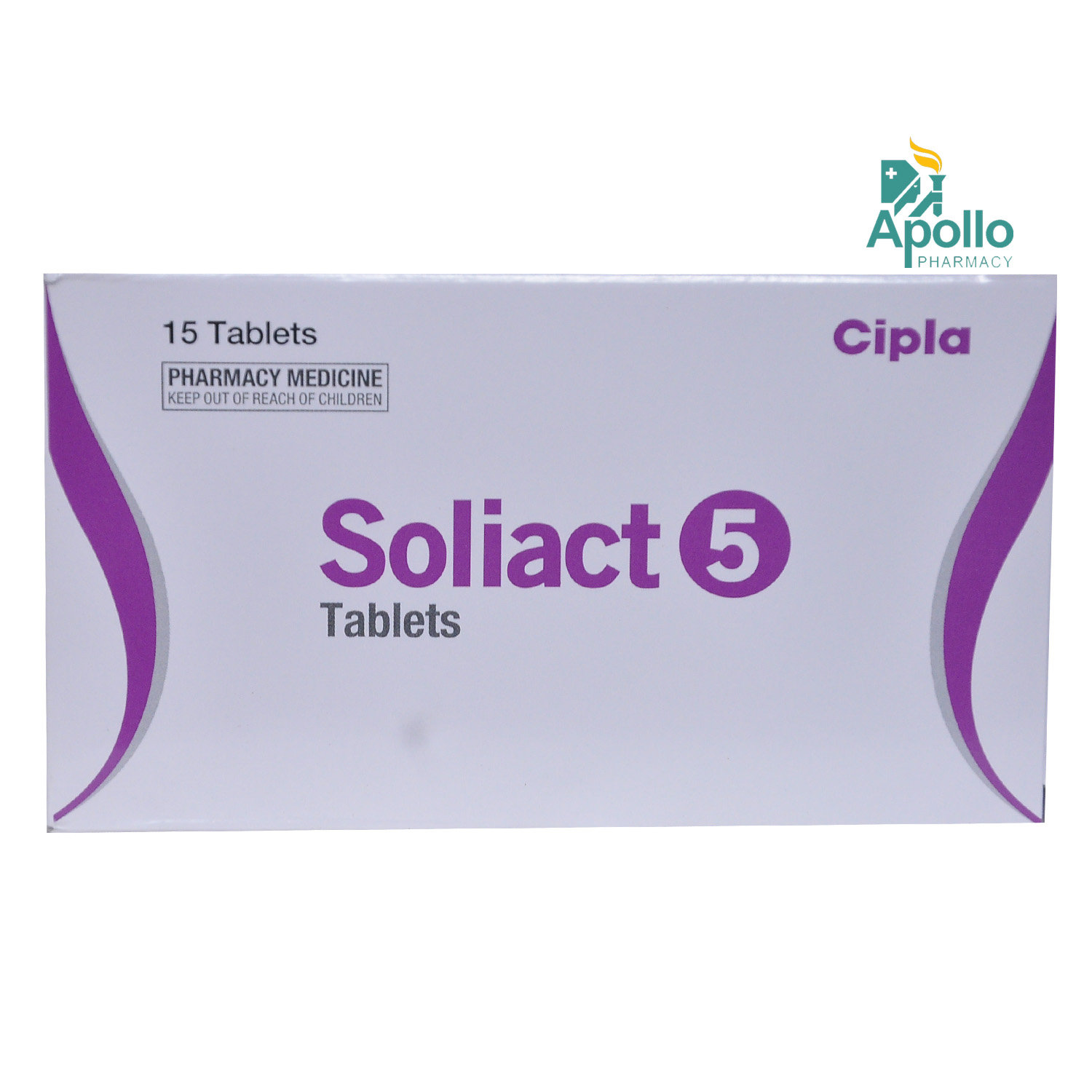 Soliact 5 Tablet 15's, Pack of 15 TABLETS Soliact 5 Tablet 15's, Pack of 15 TABLETS