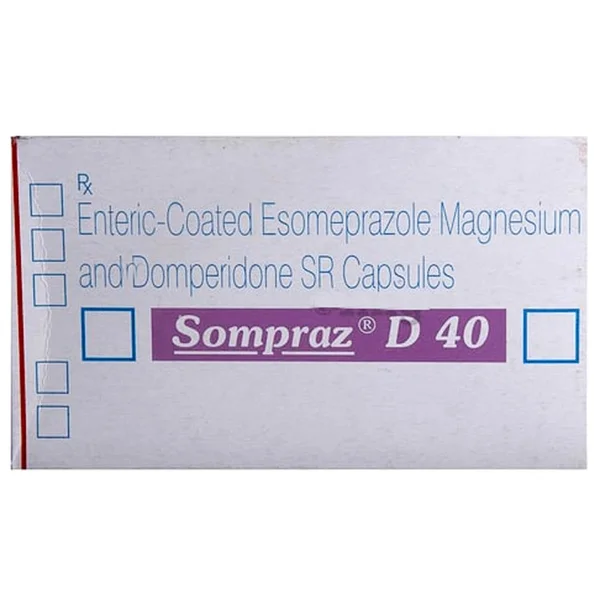 Sompraz D 40 Capsule 10's, Pack of 10 CAPSULES