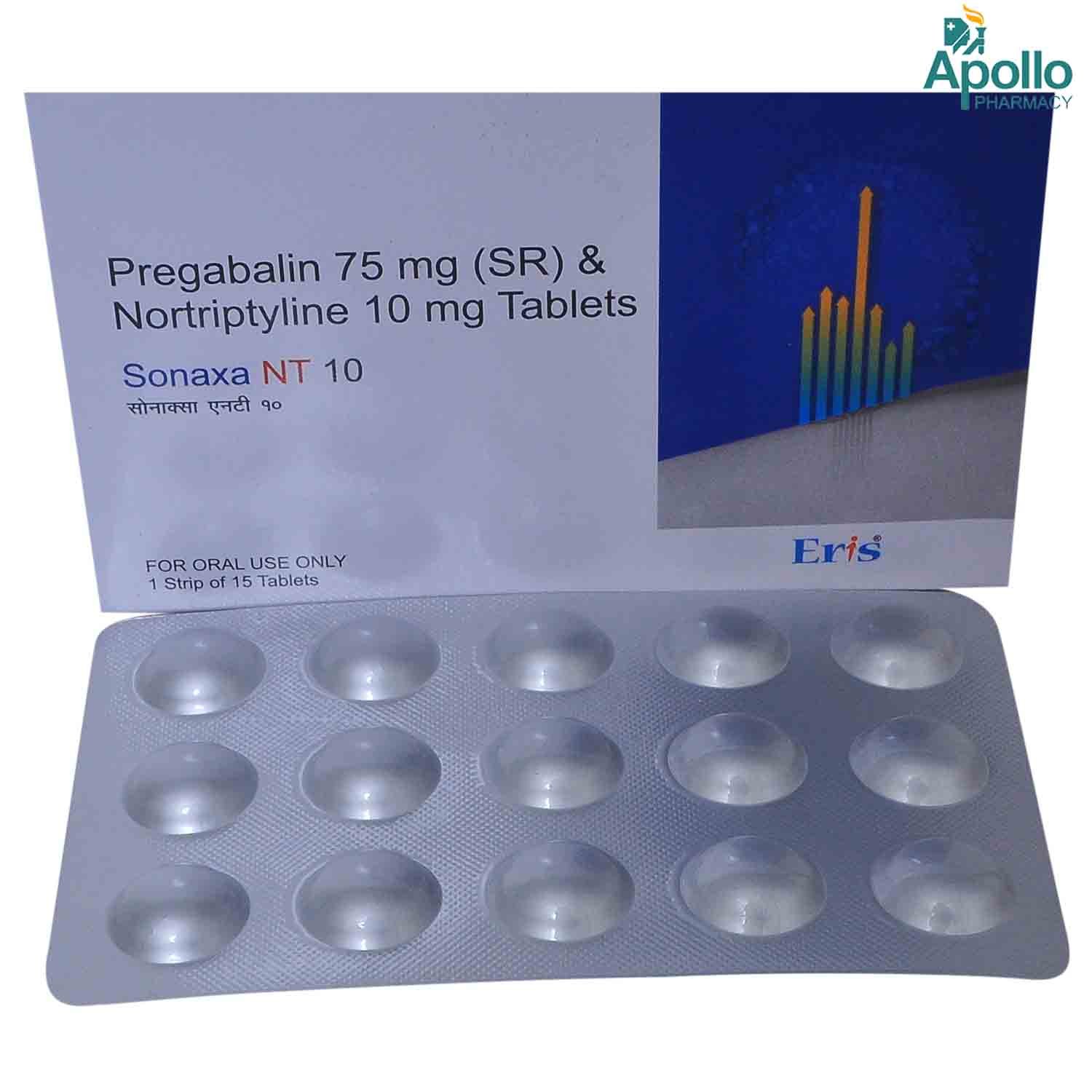 Sonaxa NT 10 Tablet 15's, Pack of 15 TABLETS Sonaxa NT 10 Tablet 15's, Pack of 15 TABLETS
