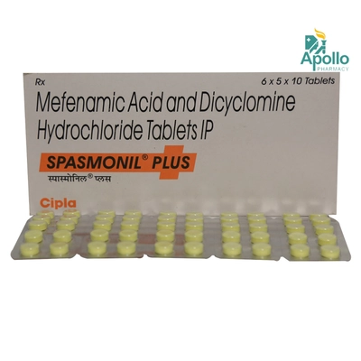 Spasmonil Plus Tablet 10's, Pack of 10 TABLETS