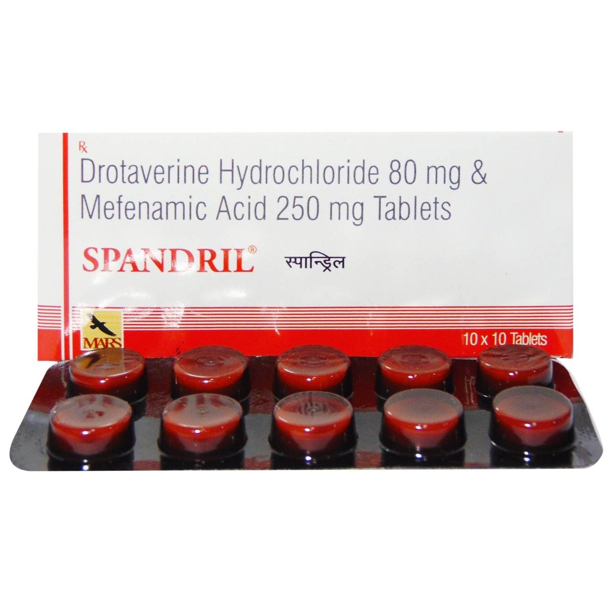 Spandril Tablet 10's, Pack of 10 TabletS Spandril Tablet 10's, Pack of 10 TabletS