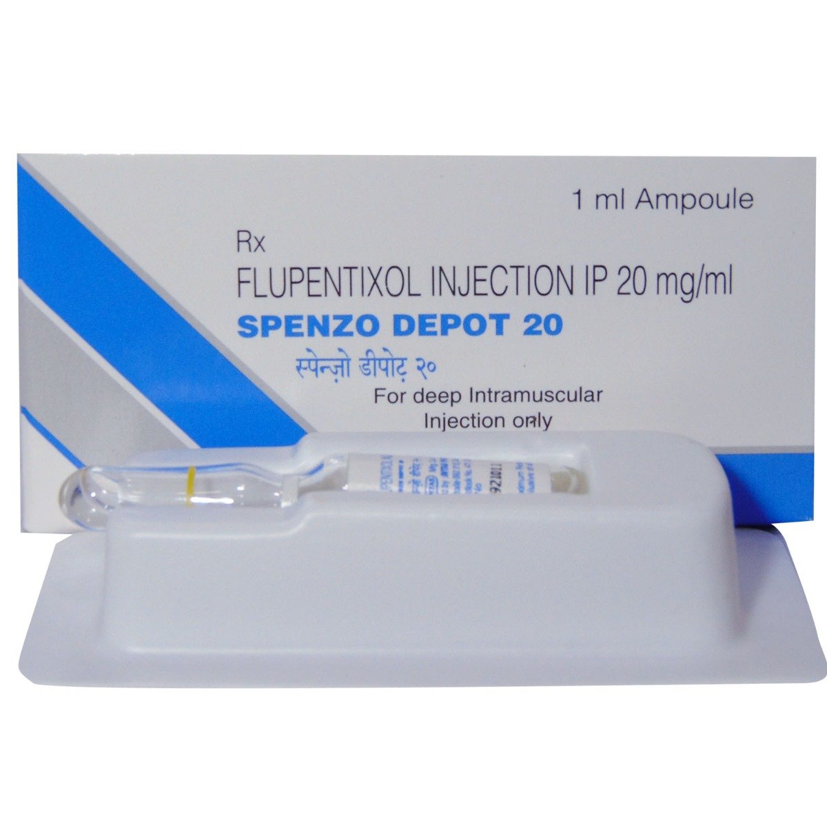Spenzo Depot 20 Injection 1 ml, Pack of 1 INJECTION Spenzo Depot 20 Injection 1 ml, Pack of 1 INJECTION