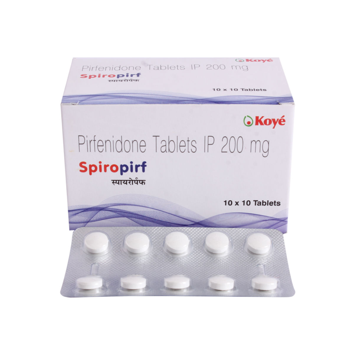 Buy Spiropirf 200mg Tablet 10's Online