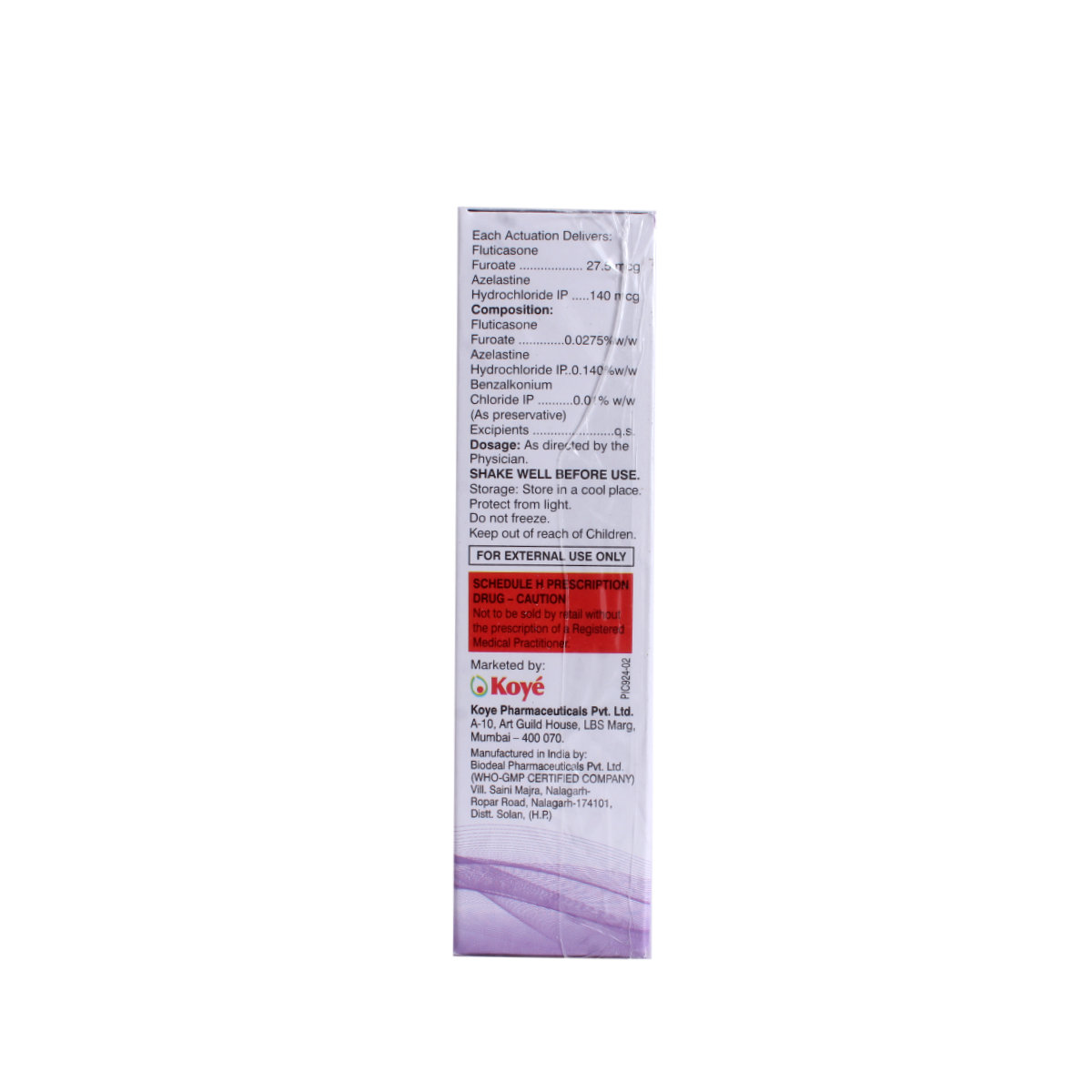 Spiroflut A Nasal Spray 7ml, Pack of 1 Nasal Spray Spiroflut A Nasal Spray 7ml, Pack of 1 Nasal Spray
