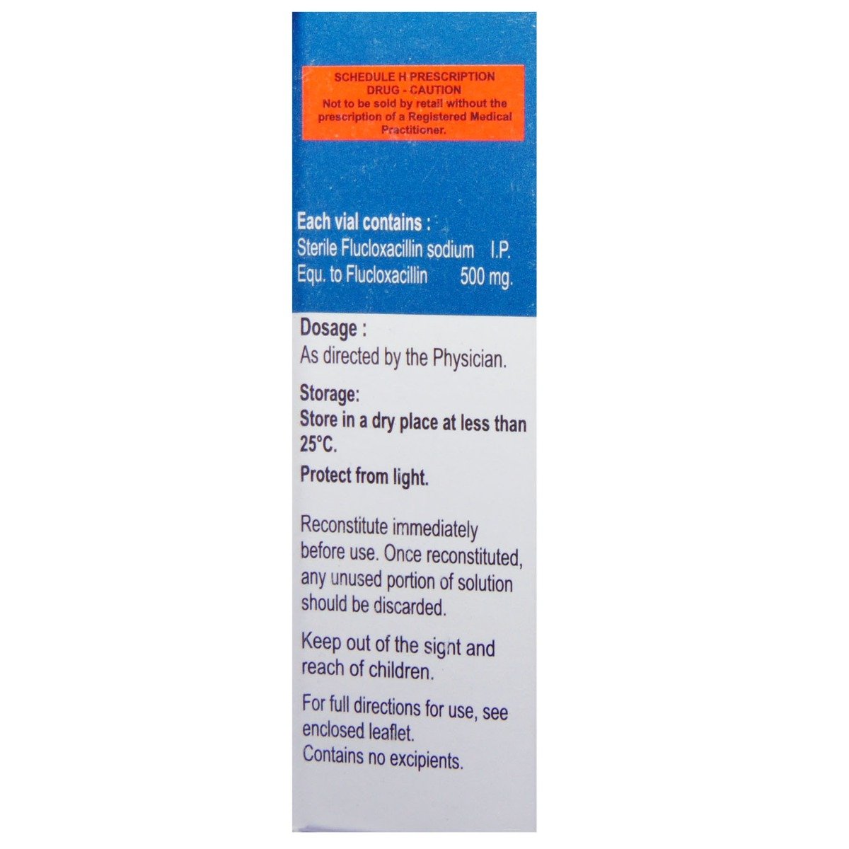 Staphonex 500 mg Injection 1's, Pack of 1 Injection Staphonex 500 mg Injection 1's, Pack of 1 Injection