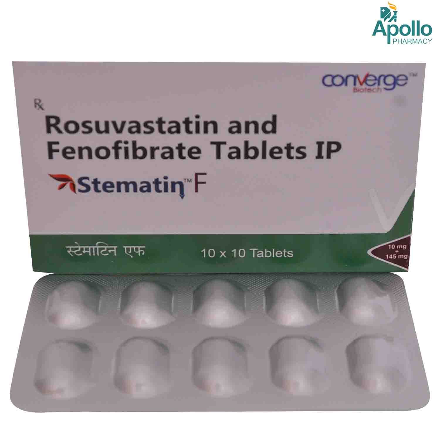 STEMATIN 10MG TABLET, Pack of 10 TABLETS STEMATIN 10MG TABLET, Pack of 10 TABLETS