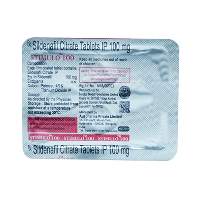 Stimulo 100 Tablet 4's, Pack of 4 TABLETS