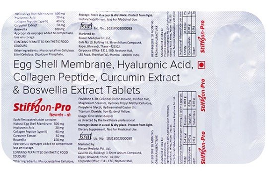 Stiffgon-Pro Tablet 10's, Pack of 10 Stiffgon-Pro Tablet 10's, Pack of 10