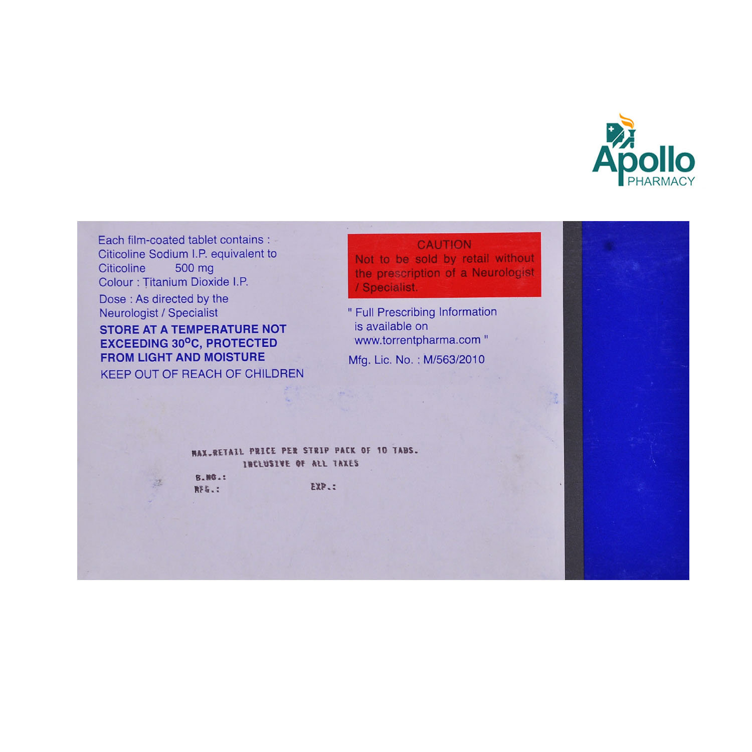 Strolin 500 mg Tablet 10's, Pack of 10 TABLETS Strolin 500 mg Tablet 10's, Pack of 10 TABLETS