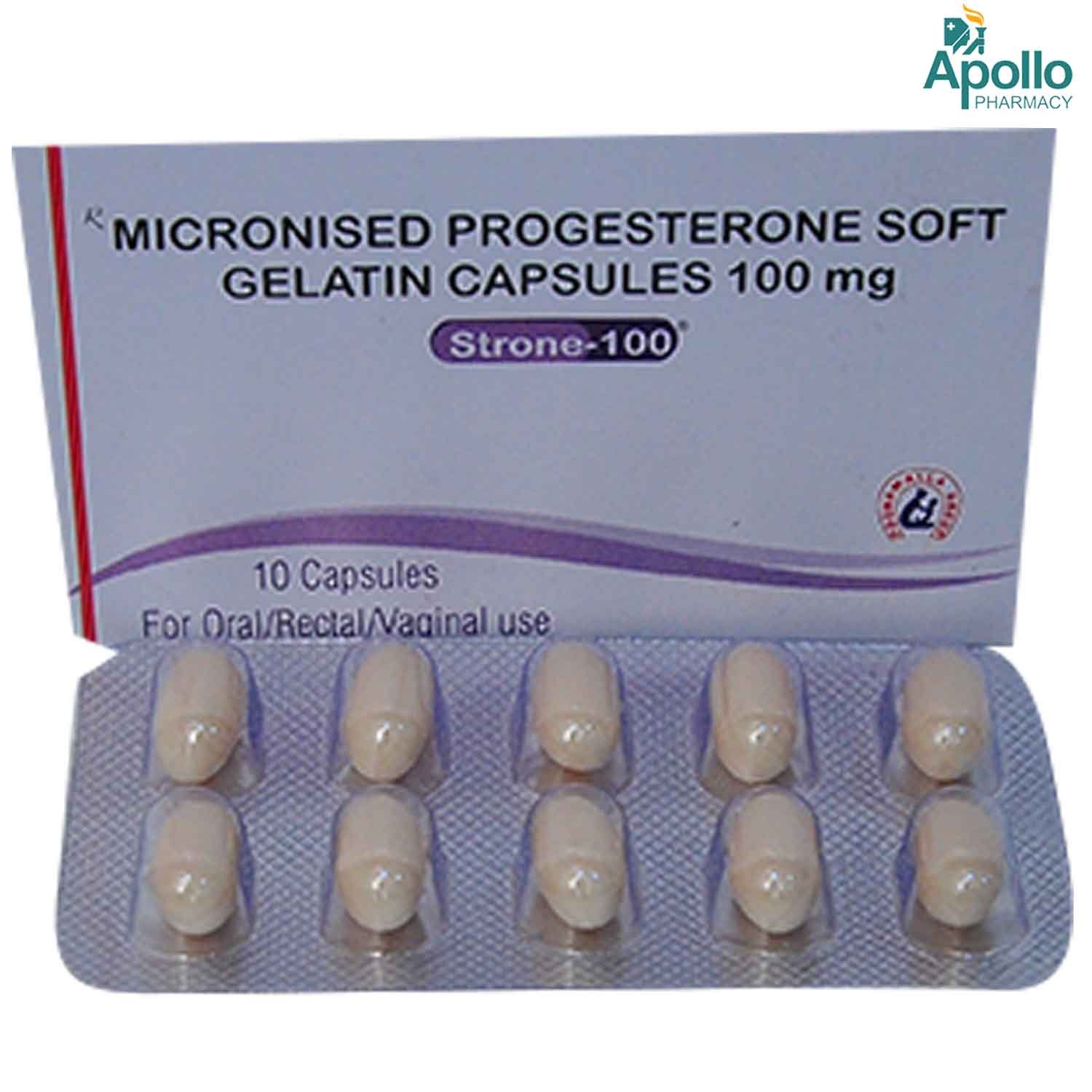 Strone-100 Capsule 10's, Pack of 10 CapsuleS Strone-100 Capsule 10's, Pack of 10 CapsuleS