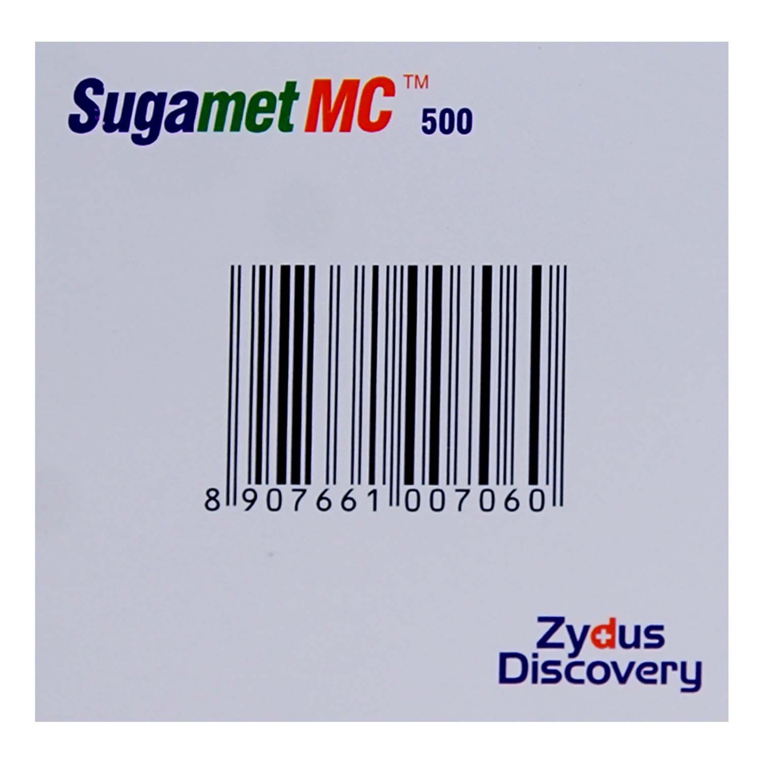 Sugamet MC 500 Tablet 10's, Pack of 10 TabletS Sugamet MC 500 Tablet 10's, Pack of 10 TabletS