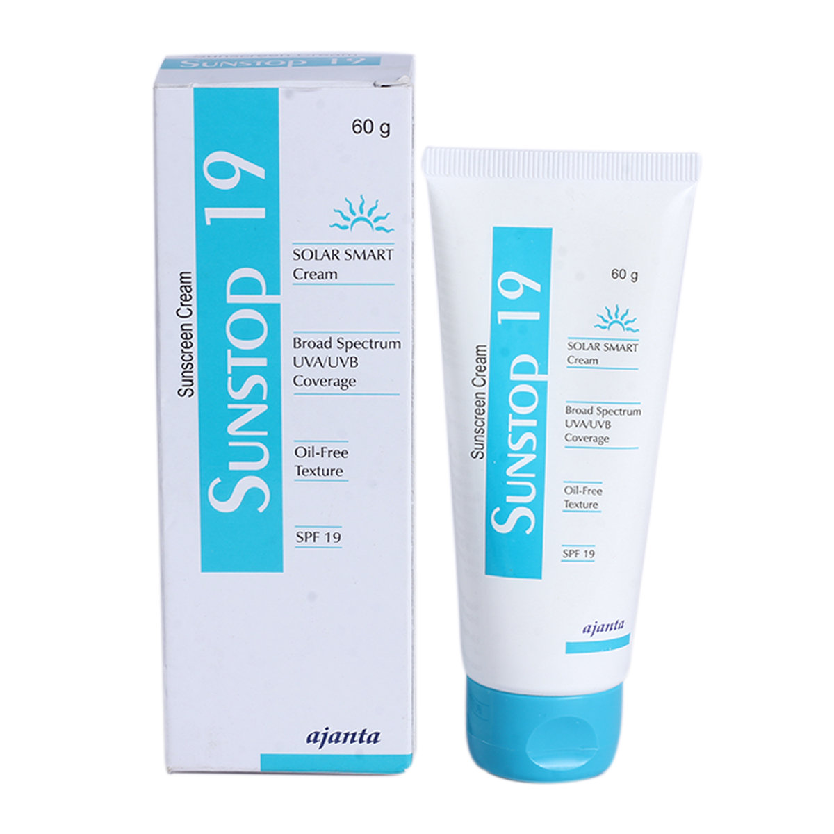 Sunstop 19 Sunscreen Cream 60 gm, Pack of 1 Sunstop 19 Sunscreen Cream 60 gm, Pack of 1