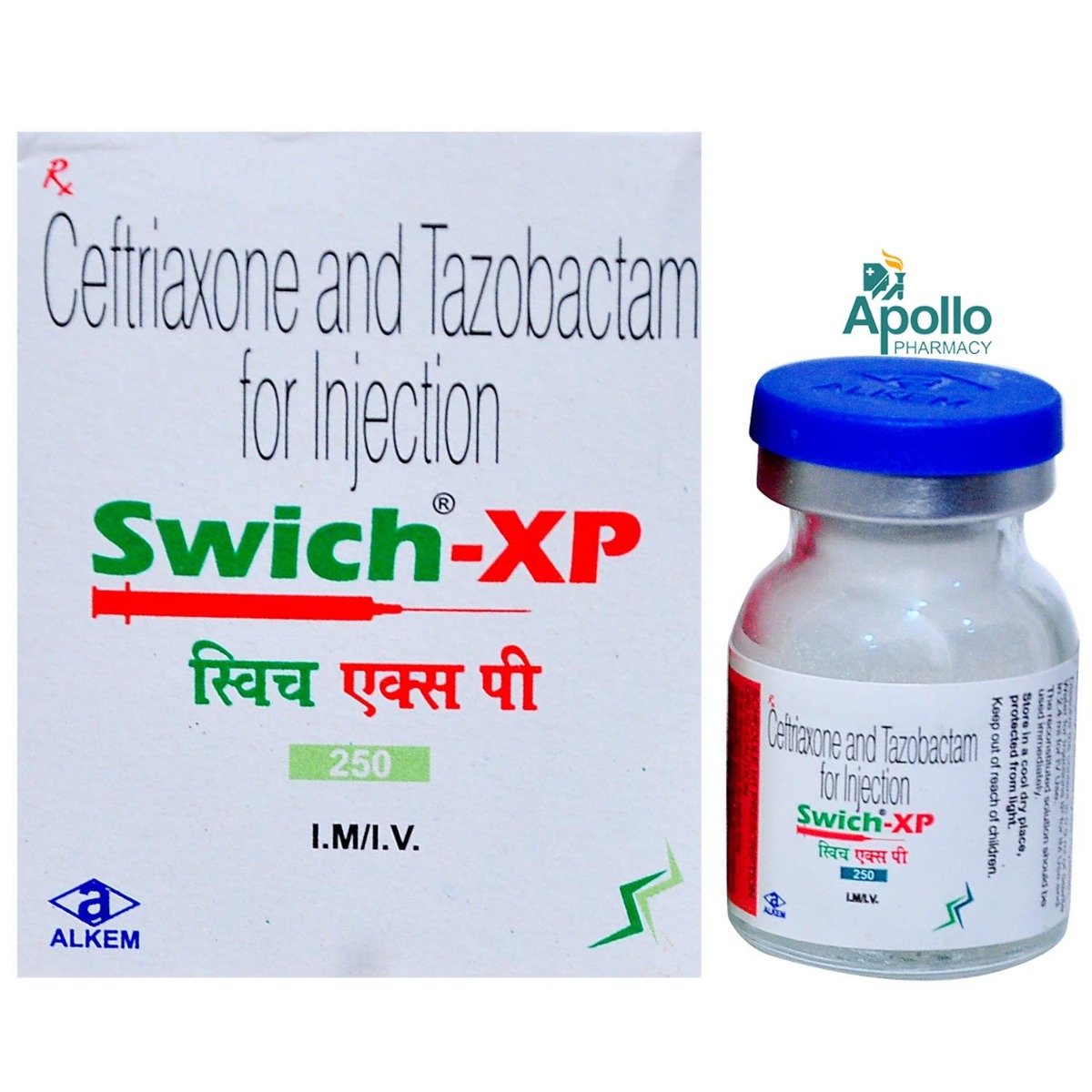Swich XP 250mg Injection 1's, Pack of 1 INJECTION Swich XP 250mg Injection 1's, Pack of 1 INJECTION