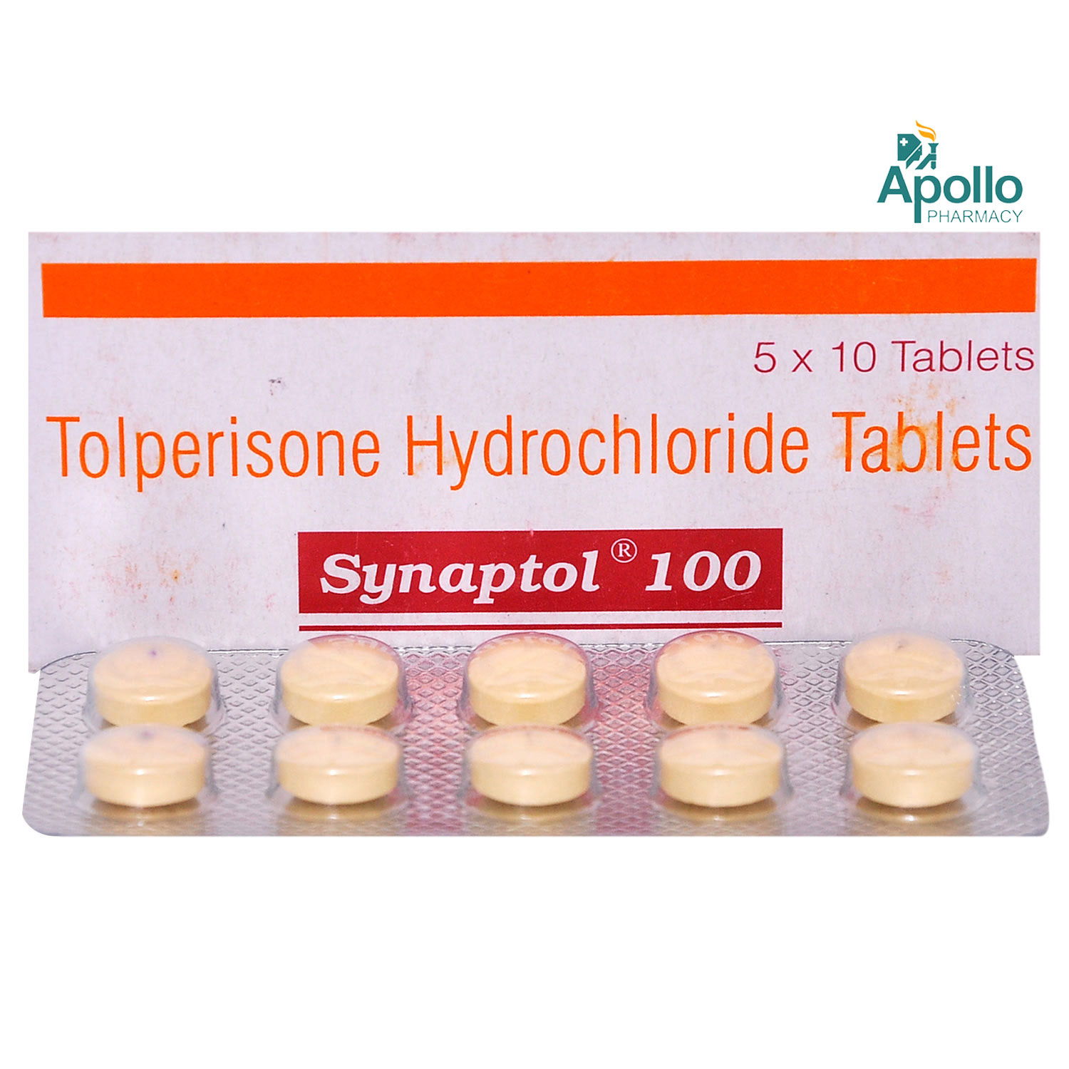 Synaptol 100 Tablet 10's, Pack of 10 TABLETS Synaptol 100 Tablet 10's, Pack of 10 TABLETS