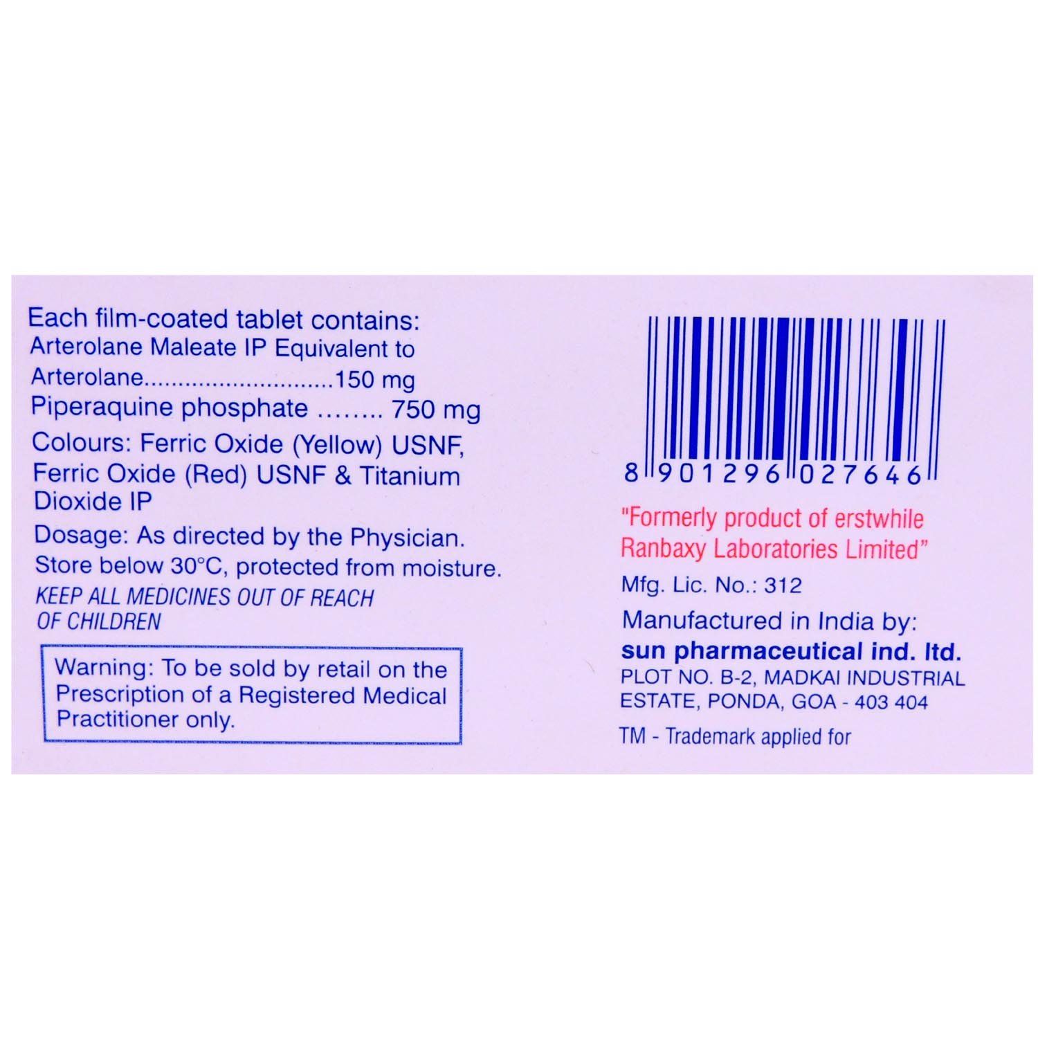 Synriam Tablet 3's, Pack of 3 TABLETS Synriam Tablet 3's, Pack of 3 TABLETS