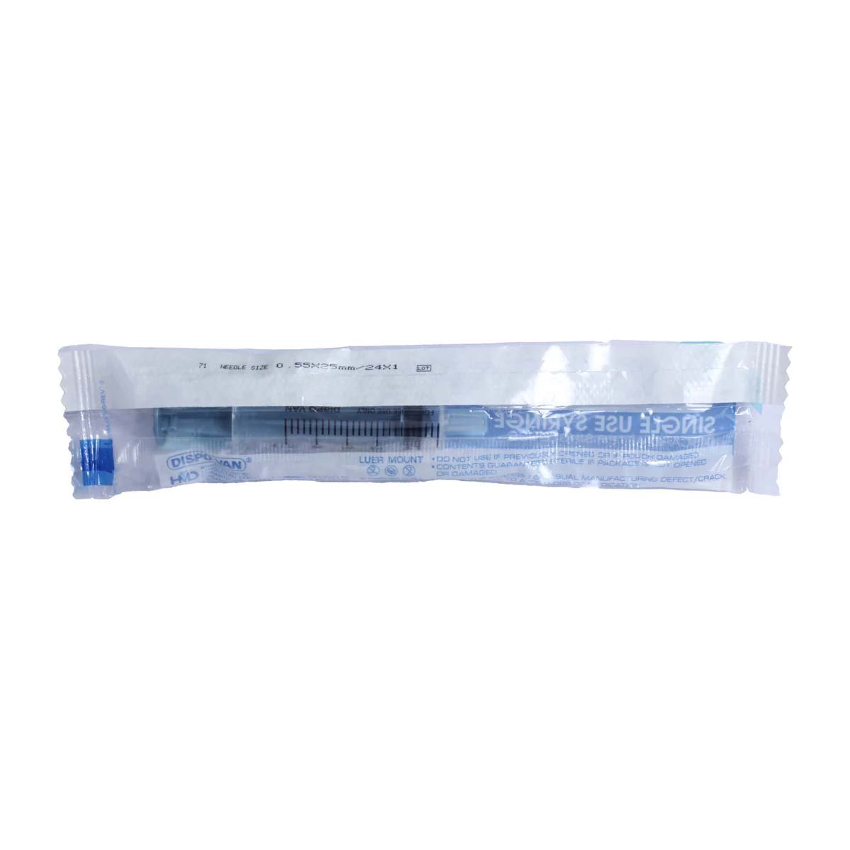 Dispo Van Syringe, 5 ml, Pack of 1 Dispo Van Syringe, 5 ml, Pack of 1